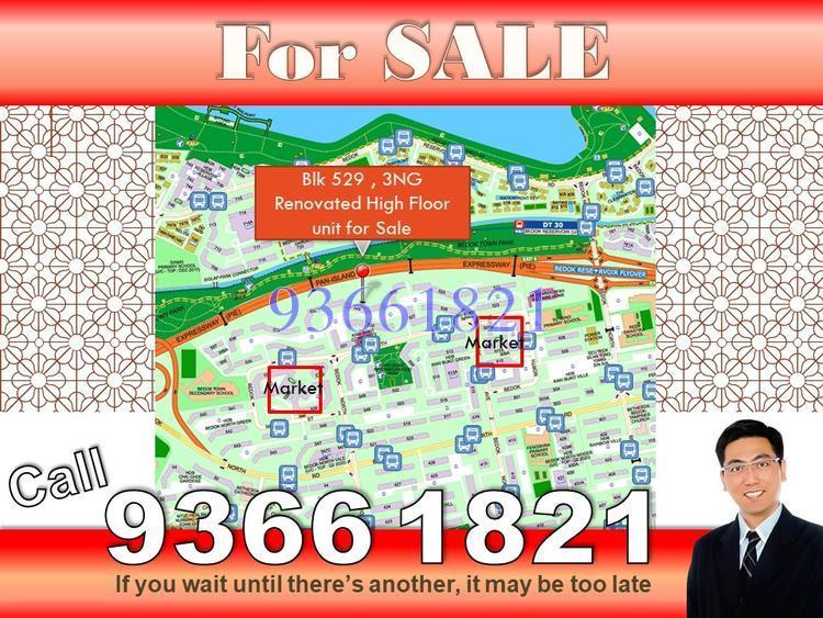 Blk 529 Bedok North Street 3 (Bedok), HDB 3 Rooms #151415202